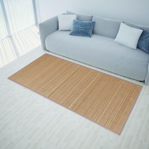 Tepih od bambusa u smeđoj boji 80 x 300 cm slika 1