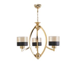 Paul 3 Lü Gold Siyah Camlı Avize Gold
Black Chandelier