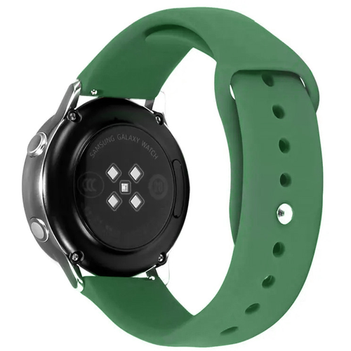 Narukvica plain za smart watch 22mm maslinasto zelena slika 1