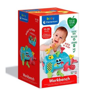 Clementoni Didaktička igračka Workbench - Baby Sto za igru 2U1