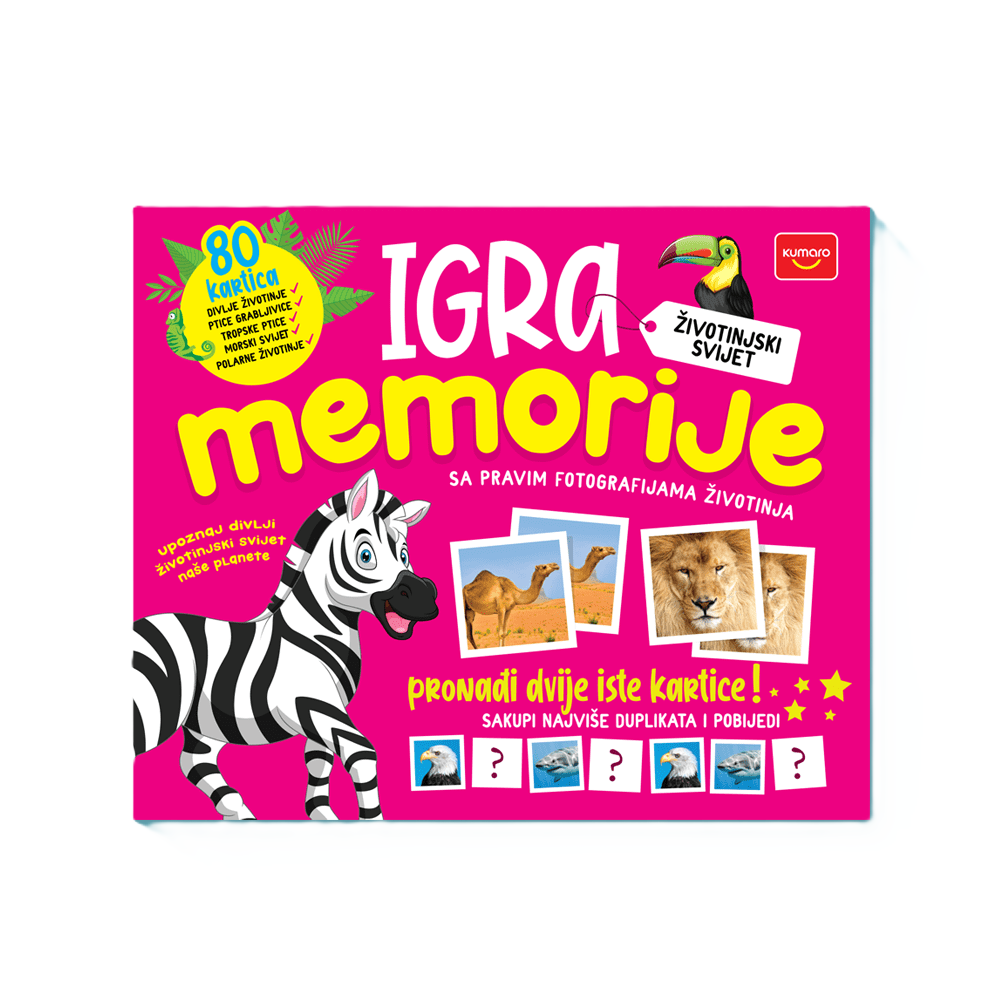 Kumaro Igra memorije - Životinjski svijet slika 1