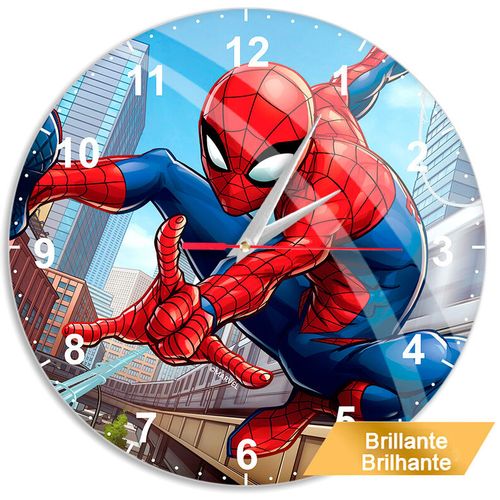 Marvel Spiderman wall clock slika 1