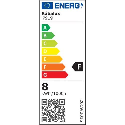 Rabalux Amalfi,spoljna zidna,LED8W,bruseni hrom slika 3