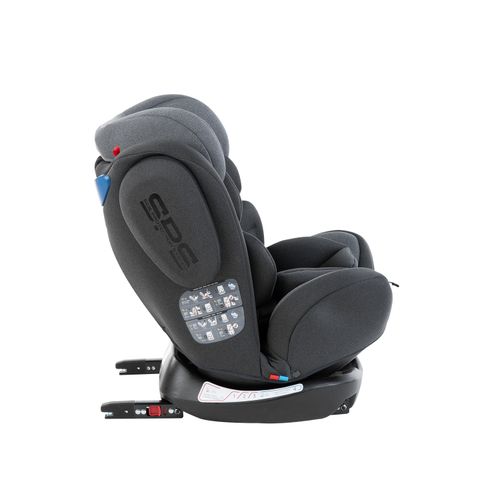 Kikka Boo autosjedalica 4 Fix DOUBLE ISOFIX Dark Grey slika 4