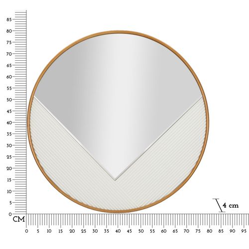 Mauro Ferretti Zidno ogledalo TOLOSA Ø 80X4 cm slika 7