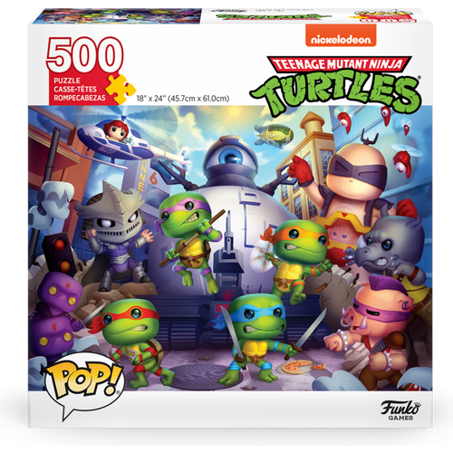 Funko Games Pop! Puzzles – TMNT - 500 Pieces slika 1