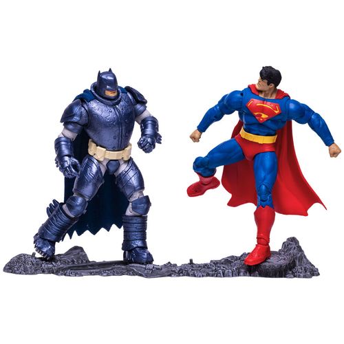 DC Comics Multiverse Superman + Armored Batman figura 18cm slika 7