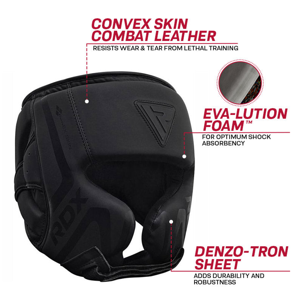  RDX Sports Zaštitna kaciga T15 - Crna - M slika 2
