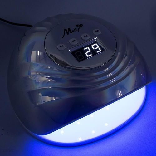 UV/LED lampa 86W - MollyLux Holo Infinity - silver slika 4