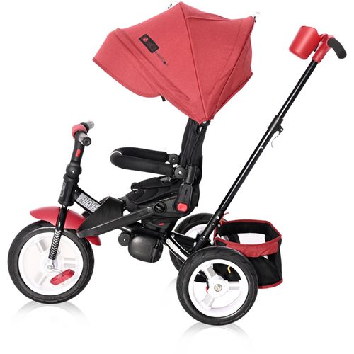 LORELLI JAGUAR AIR Tricikl za Djecu Red/Black Luxe (12 - 36 mj/20 kg) slika 3