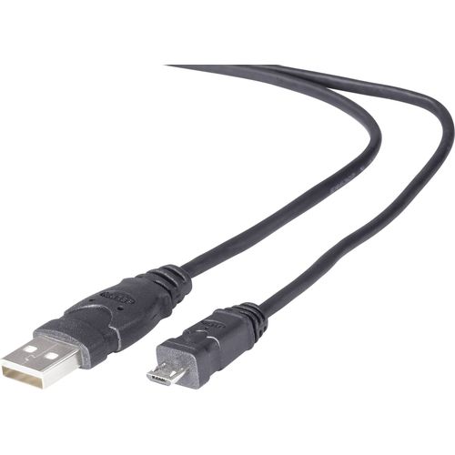 Belkin USB kabel USB 2.0 USB-A utikač, USB-Micro-B utikač 1.80 m crna pozlaćeni kontakti, UL certificiran F3U151cp1.8M-P slika 2