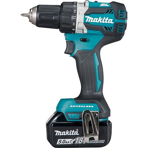 Makita Aku Bušilica-izv DDF484RTE (18V, Li-ion, 2x5,0Ah) slika 1