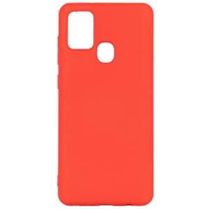 Samsung Futrola za mobitel Samsung A21s, crvena - Original Silicone Case A21s