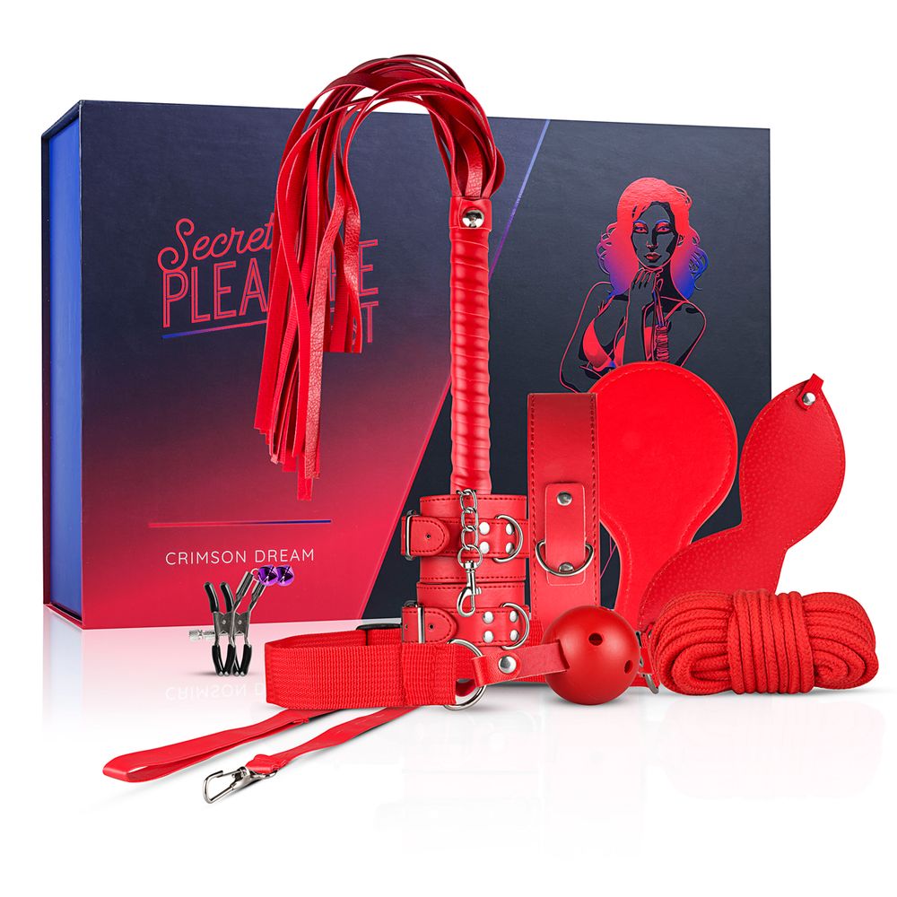 Komplet Secret pleasure Chest - Crimson Dream slika 1
