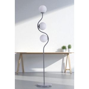 Opviq Podna lampa 978, bijela, siva