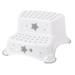 KEEEPER stepenica dupla stars white 44874