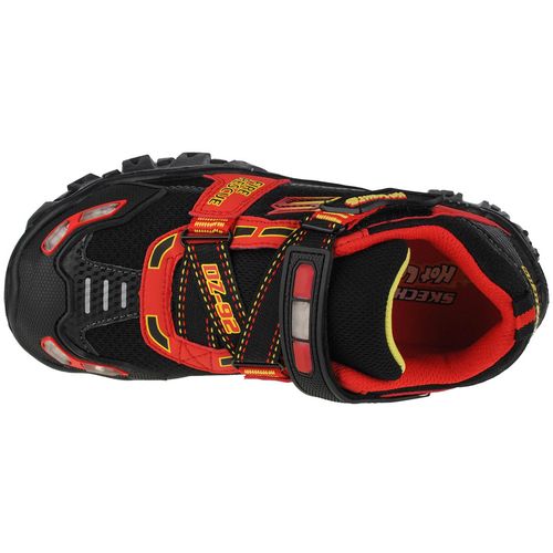 Skechers damager iii-fire stopper dječje sportske tenisice 400019l-bkrd slika 3