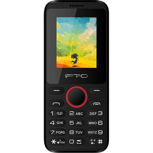 IPRO A6 mini black-red Feature mobilni telefon 2G/GSM/DualSIM/32MB/Srpski slika 1