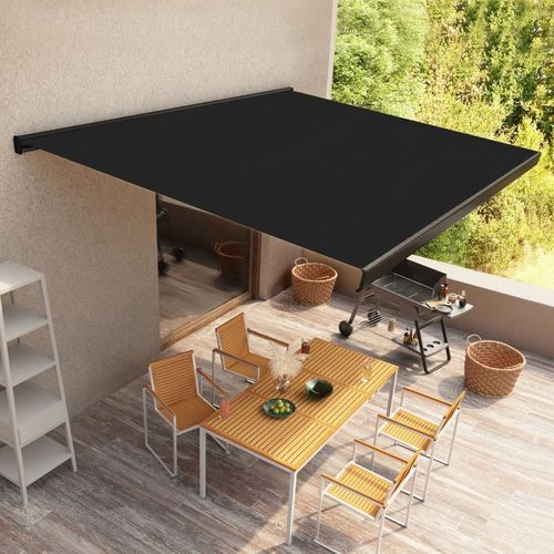 Motorizirana kazetna tenda 300 x 250 cm antracit slika 24