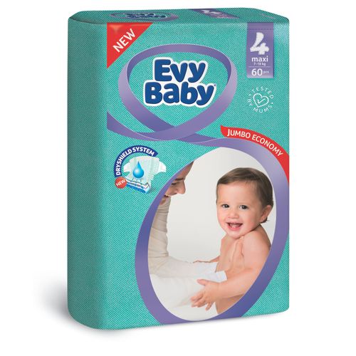 Evy Baby Jednokratne pelene Jumbo slika 3