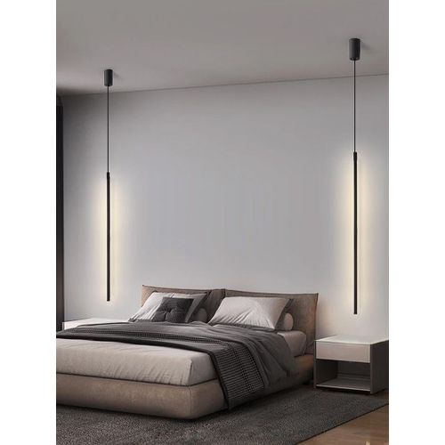 Stropni luster LED APP1413-C BLACK 100cm slika 5