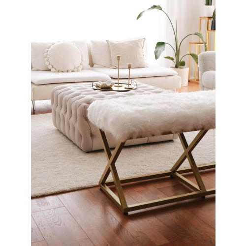 Capraz Pelush - Gold, White GoldWhite Bench slika 3