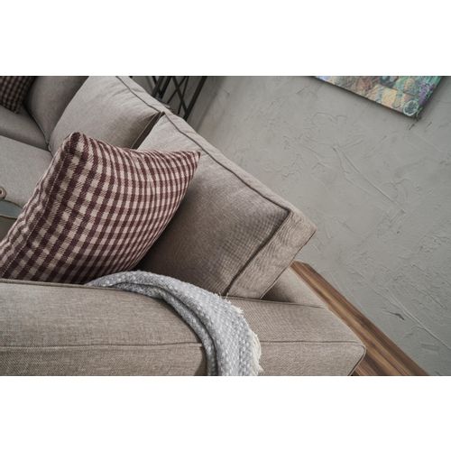 Atelier Del Sofa Kale Linen - Krem Trosed slika 4