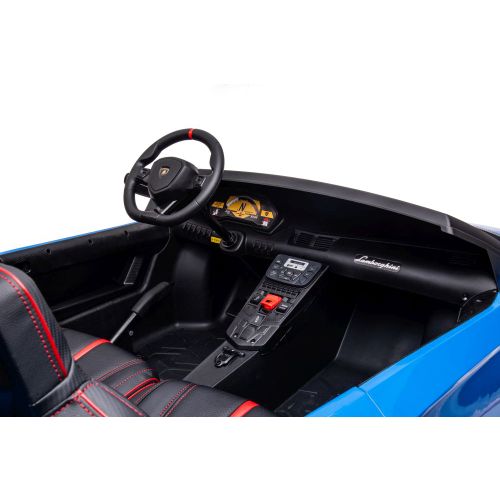 Licencirani auto na akumulator Lamborghini XXL A8803 24V - dvosjed - plavi slika 4