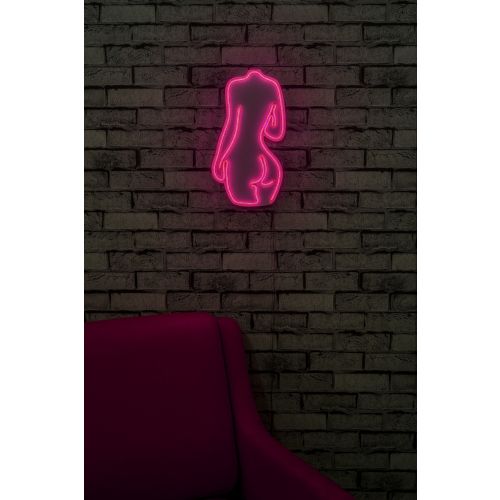 Sexy Woman - Pink Dekorativna Plastična Led Rasveta slika 4