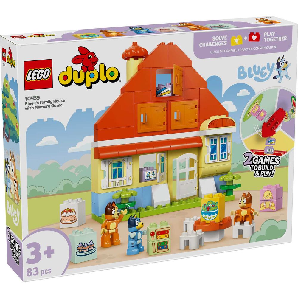 LEGO 10459 Bluey's Family House with Memory Game slika 1