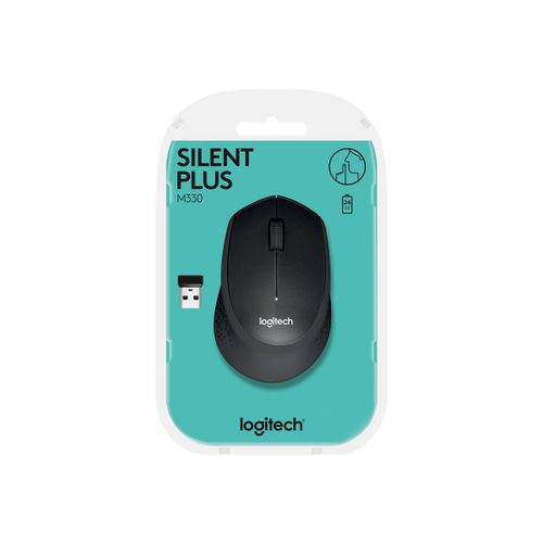 Miš Logitech M330 Silent Plus Black - 2.4GHz, 910-004909 slika 5