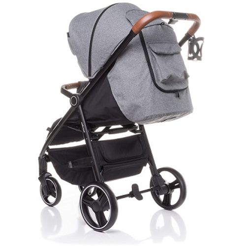 4BABY kolica Stinger Light Grey slika 10