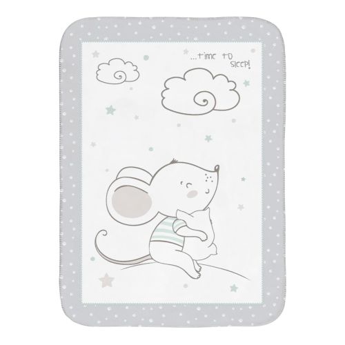 Kikka Boo Deka Soft Joyful Mice 80x110 slika 1