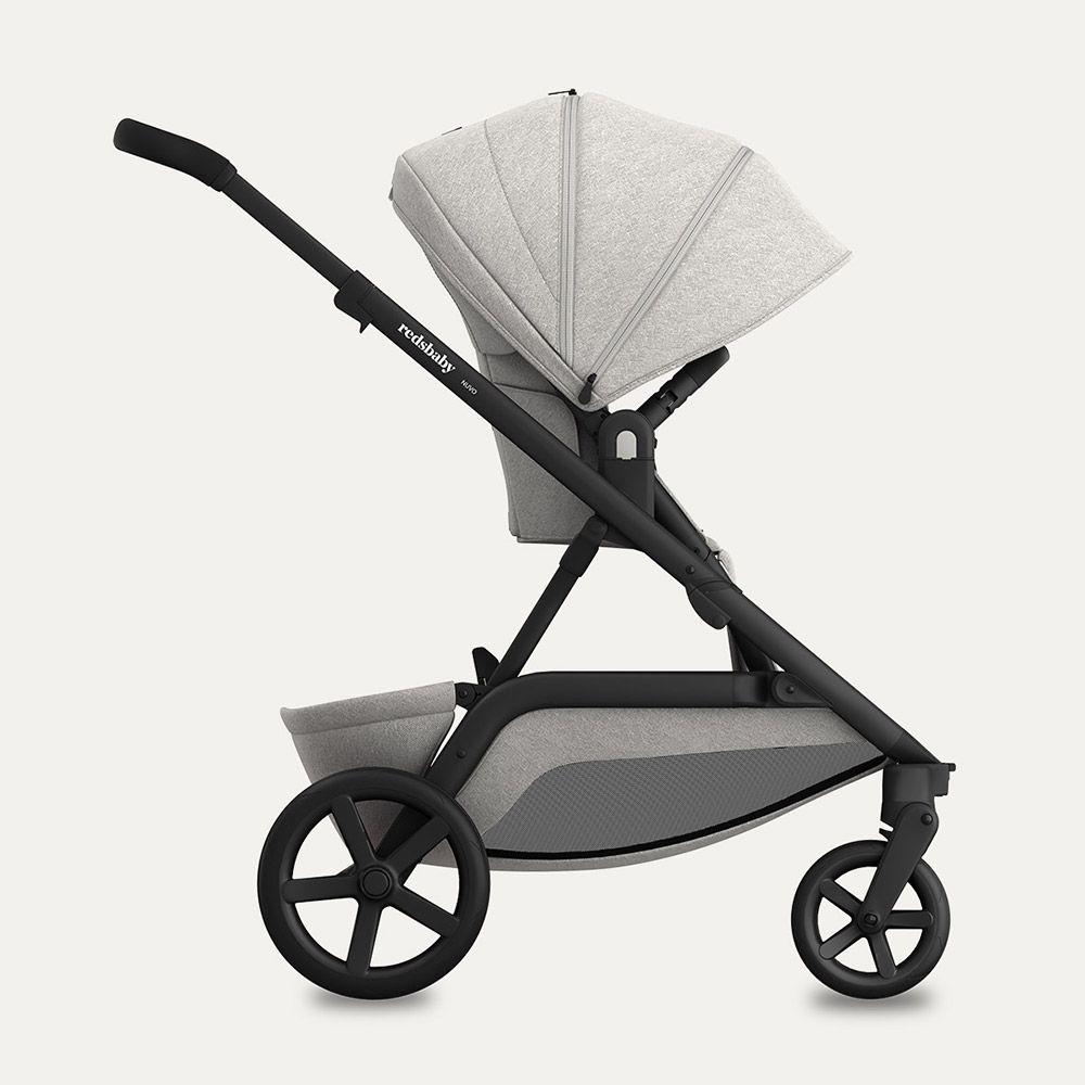 REDSBABY NUVO Twin dječja kolica 2u1 Gun Metal, Pebble M slika 7