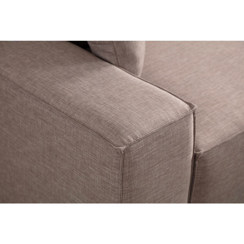 Pırlo Kutni Sofa na Razvlačenje - Smeđa slika 12
