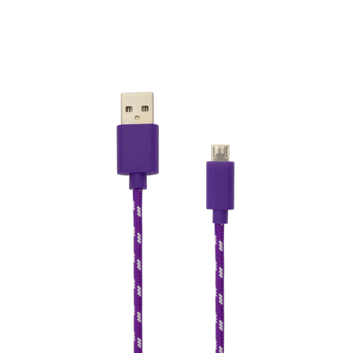 Sbox KABEL USB A Muški -> MICRO USB Muški 1 m Ljubičasti / RETAIL slika 1