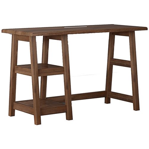 Perla - Walnut Walnut Study Desk slika 3