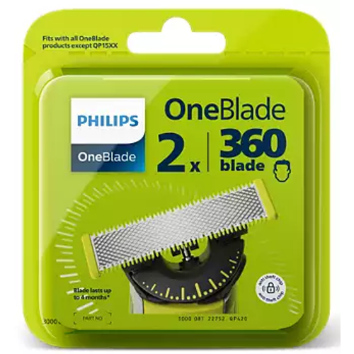 Philips OneBlade zamjenjiva oštrica 360 QP420/50 slika 2