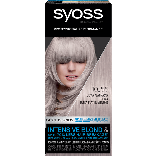 SYOSS boja za kosu 10-55 Ultra Platinum Blond slika 1