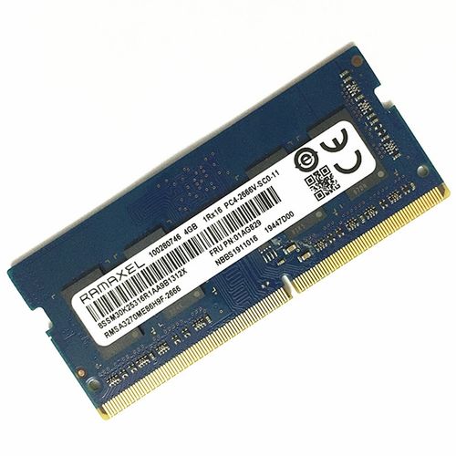 Ramaxel RAM memorija 4GB, DDR4, SODIMM, 2666MHz slika 1