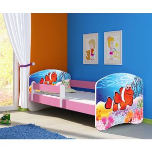 ACMA Dječiji krevet Acma II Pink - 180x80cm - Dezen 28