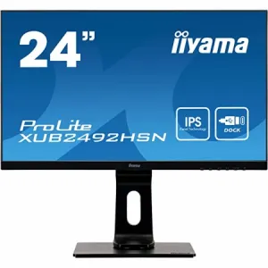 23.8" IIYAMA IPS Ergo Pivot USB-C Monitor