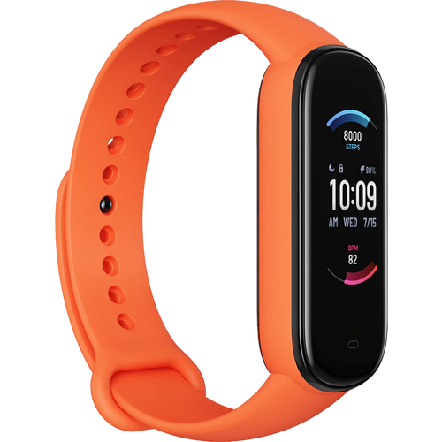 Xiaomi SAT pametni, fitness, AMOLED 1,1", vodootporan 5 ATM - Mi Band 5 Orange slika 3