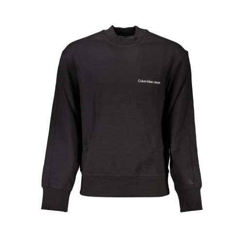 CALVIN KLEIN MEN'S BLACK ZIPLESS SWEATSHIRT slika 1