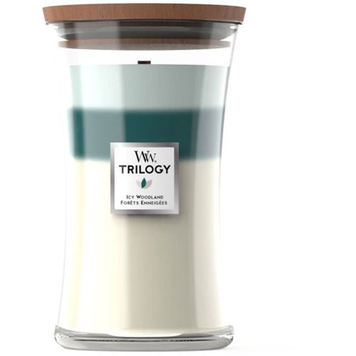 WOODWICK TRILOGY LARGE, svijeća mirisna Icy Woodland  slika 1