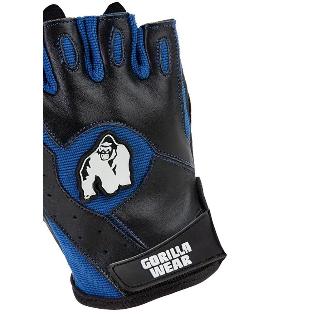 Gorilla Wear MITCHELL Rukavice za trening, Crno/Plave slika 2