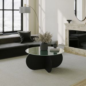 Bubble - Black Black Coffee Table