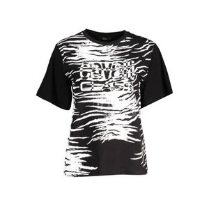 CAVALLI CLASS T-SHIRT SHORT SLEEVE WOMAN BLACK