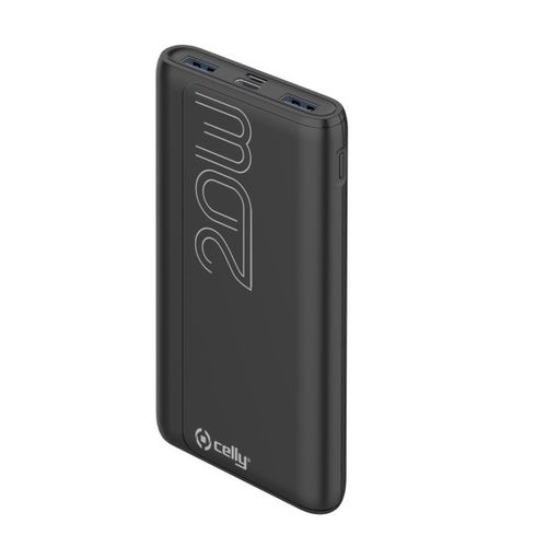 CELLY Powerbank EVO od 10000mAh u CRNOJ boji slika 1