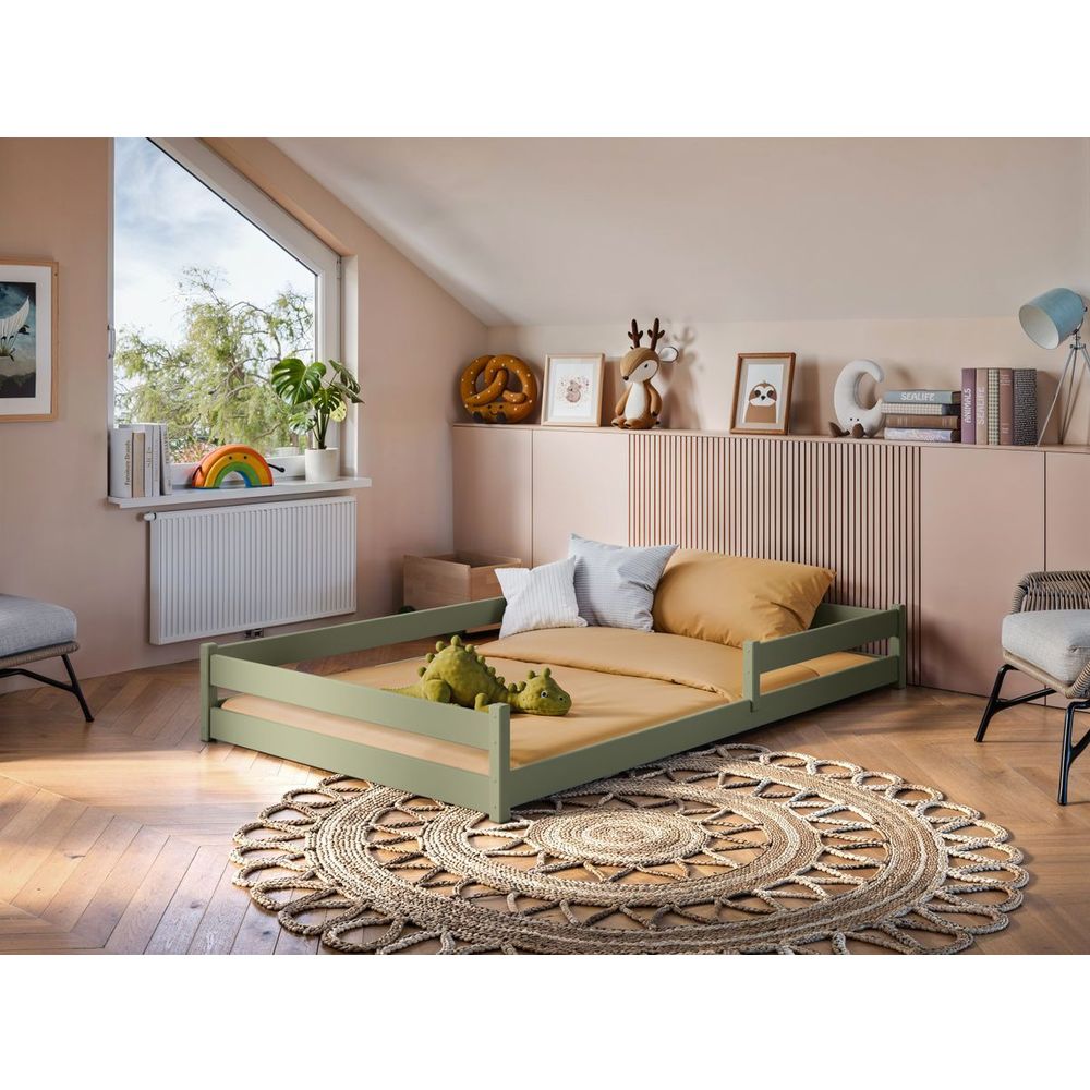 Drveni dječiji krevet Zofia, Olive - 200x120cm slika 1